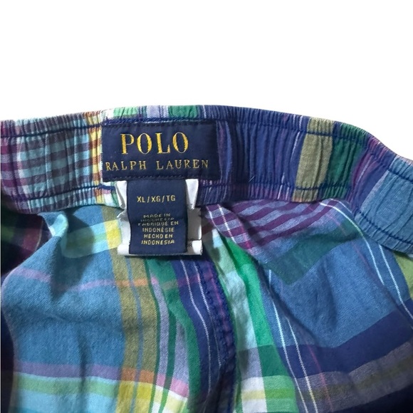 Colorful Plaid Men’s Boxers washed and worn one time XL - Picture 3 of 4